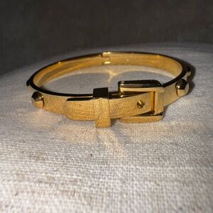 Gold-Tone Studded Bracelet